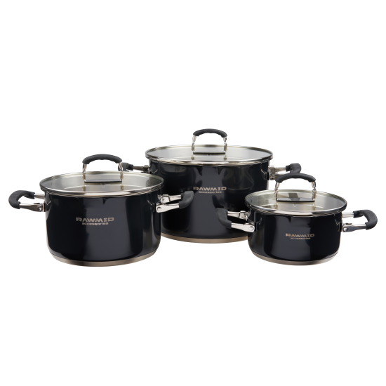 Набор кастрюль RAWMID RAP-02 3 шт
