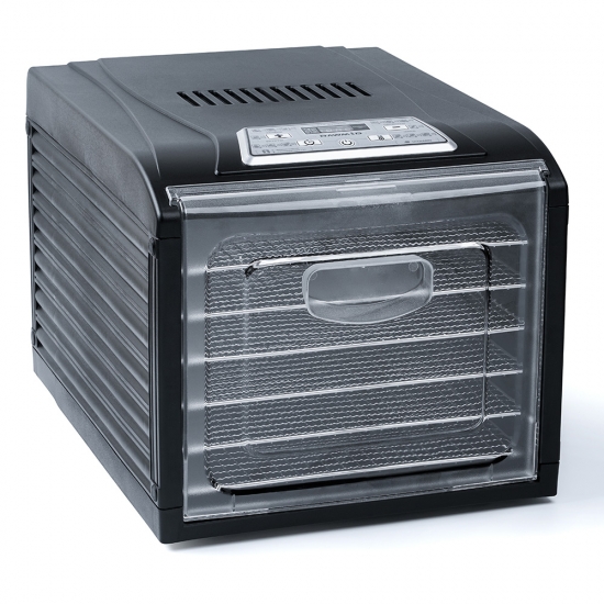 Дегидратор (электросушилка) RAWMID Dream Vitamin DDV-07 (стальные лотки) (цвет чёрный) (уцененный)