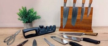 Как выбрать идеальные кухонные инструменты: ножи, ножницы, разделочные доски и точилку