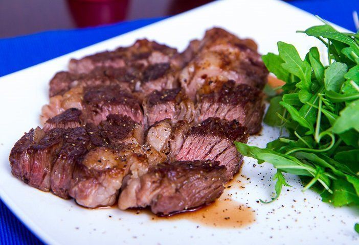Мясо, приготовленное в сувиде
