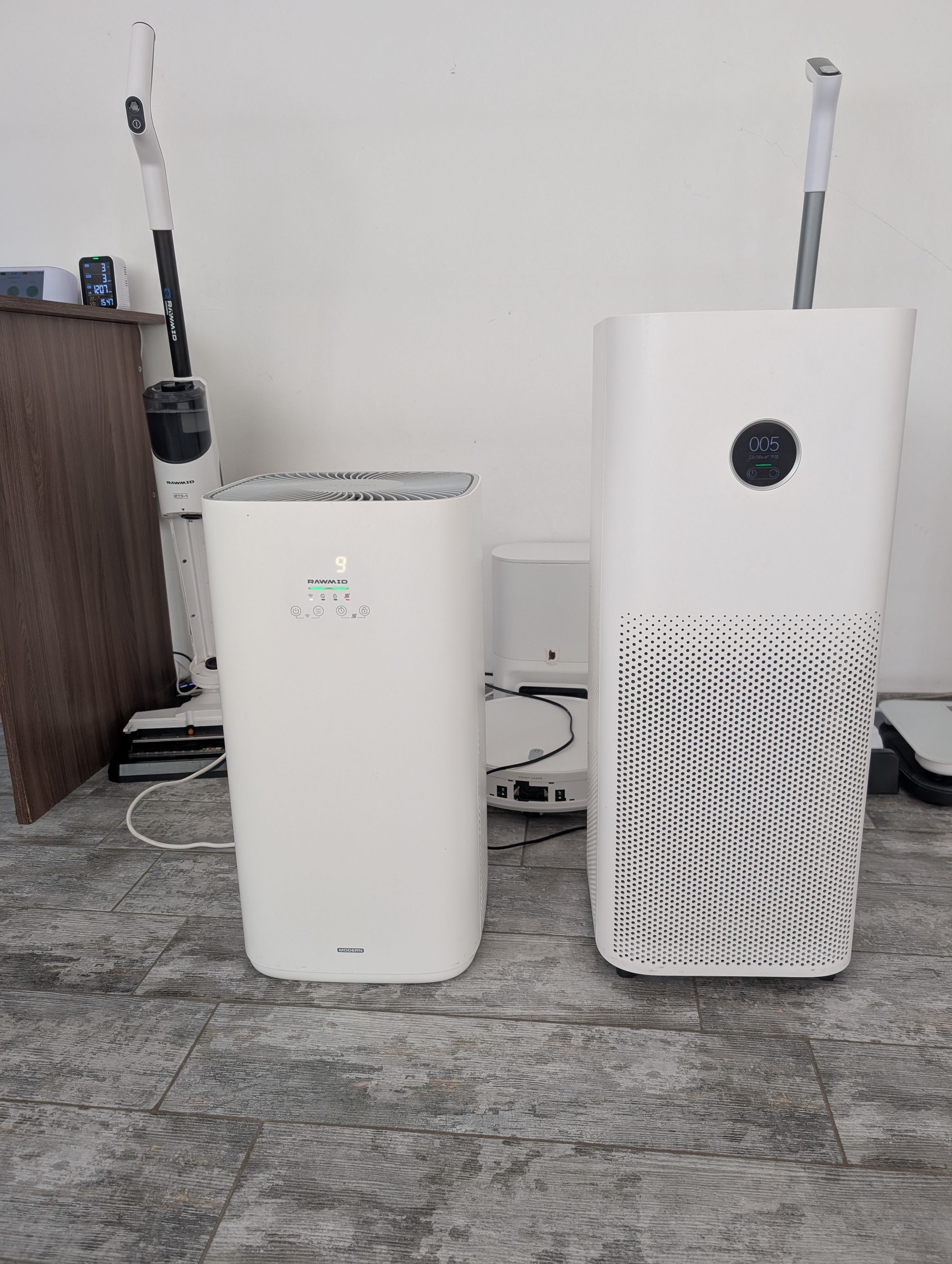 Сравнение очистителей воздуха Xiaomi mi 4 pro и RAWMID MODERN RMP-01